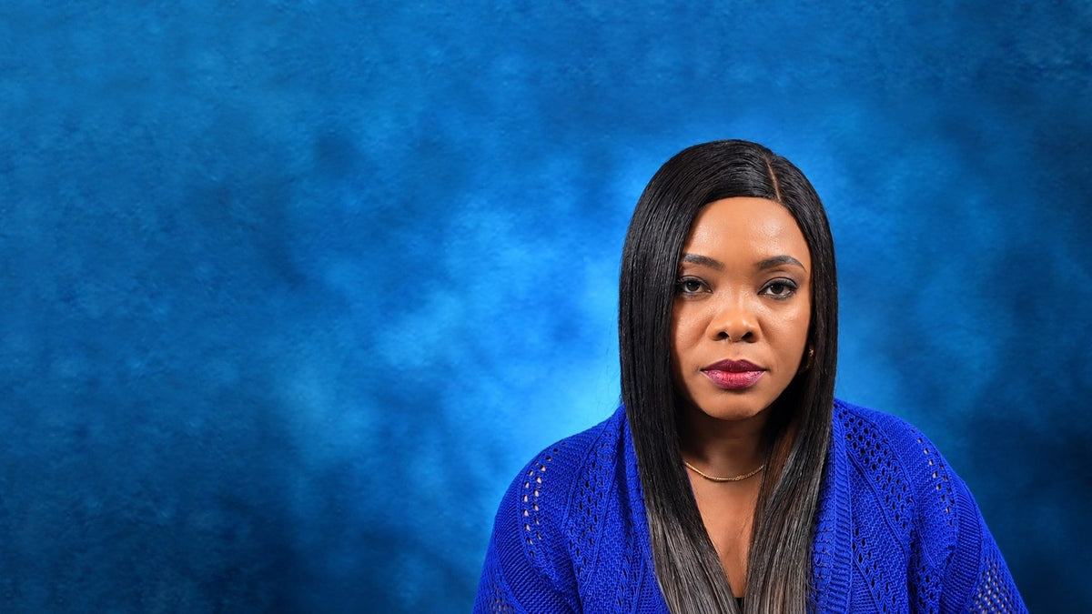 Josephine Eneje, founder of Dame Jo! skincare, in the opening frame of her founder story film.